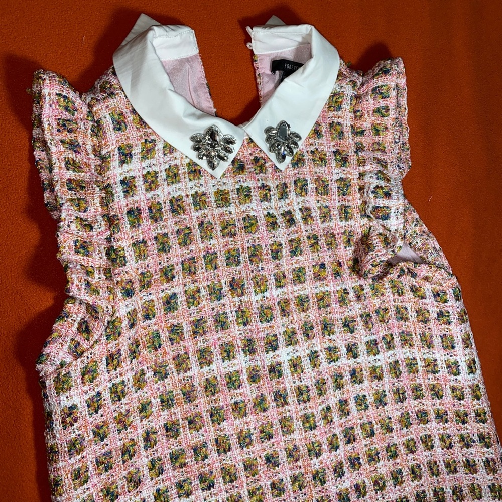 Multi-Color Mini Dress - Picture 4 of 4